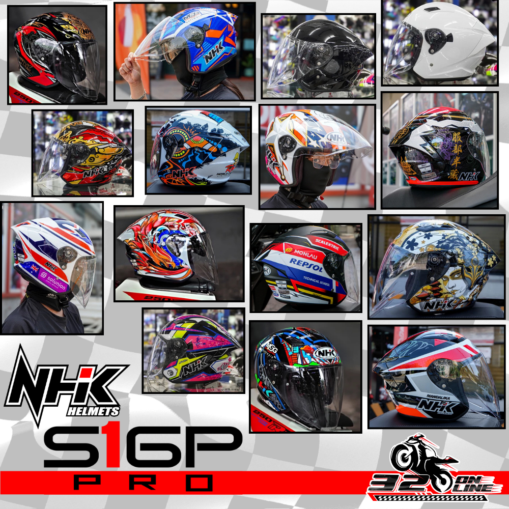 หมวกกันน็อคครึ่งใบ NHK รุ่น S1 GP PRO !! 320SP.online