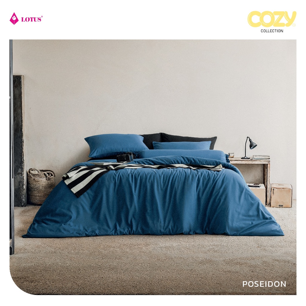 LOTUS ผ้านวม อบอุ่น เรียบง่าย นุ่มสบายทุกสัมผัส รุ่น Cozy ส่งฟรี