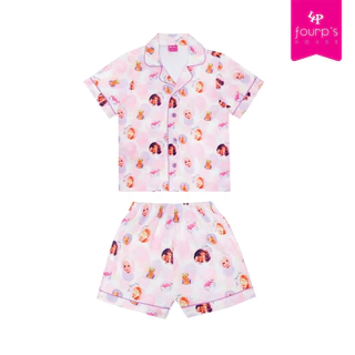 BARBIE : ELXI5001 ชุดนอนเด็กลิขสิทธิ์แท้