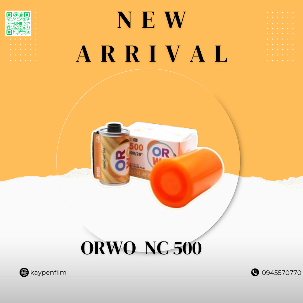 ฟิล์มสี ORWO Color NC 500