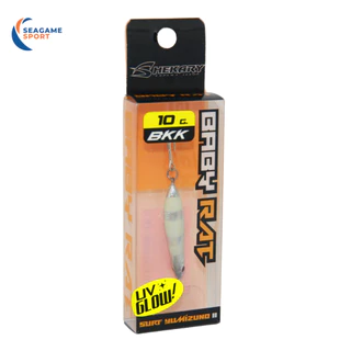 SHEKARY BABY RAT UV&GLOWหางหนู ไมโครจิ๊ก ตีชายฝั่ง