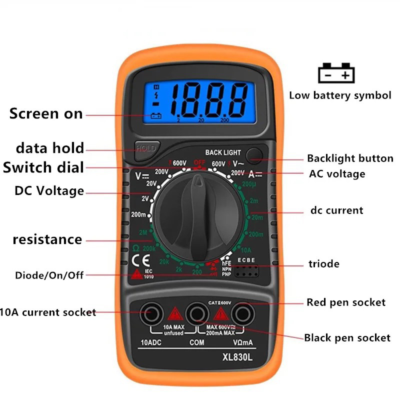 พร้ามส่ง## เครื่องรุ่น XL830L มีแถมแบตและสายวัดให้