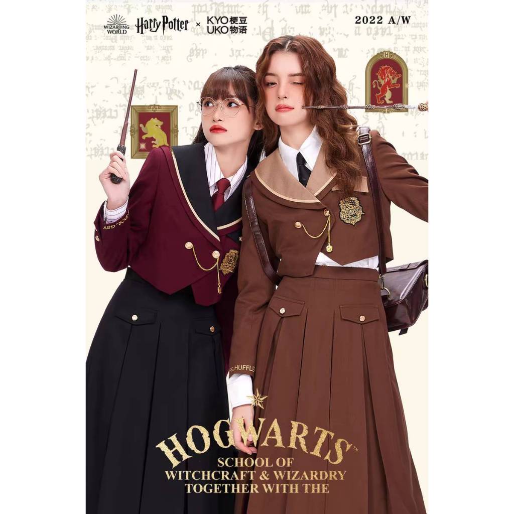 [รวม Pre-order]Kyouko x Harry Potter เอี๊ยมกระโปรง มีเสื้อคลุม เสื้อสูทสั้น กระโปรงยาว แฮร์รี่พอตเตอ