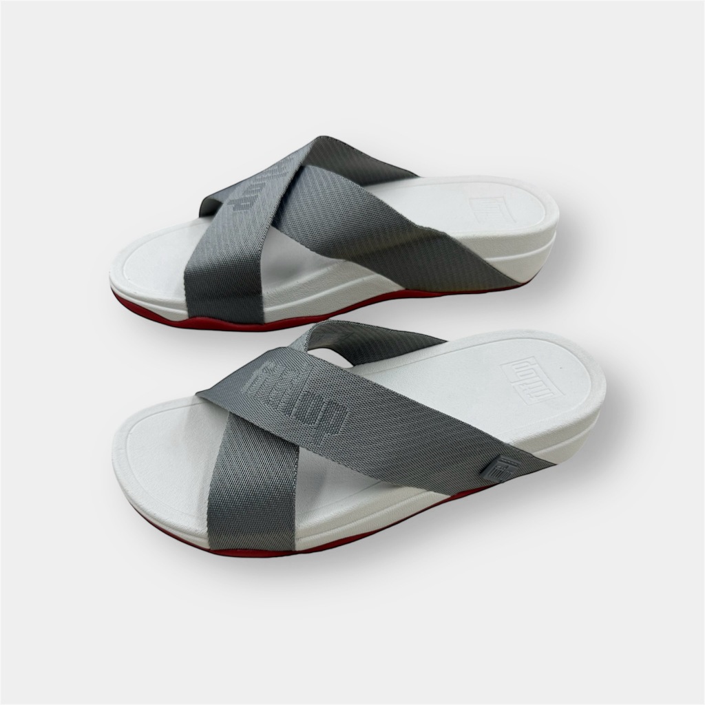 รองเท้าแตะ FItflop แบบสวมสำหรับผู้ชาย ผลิตจากผ้างานสวยคุณภาพดีมีSiz 40----44