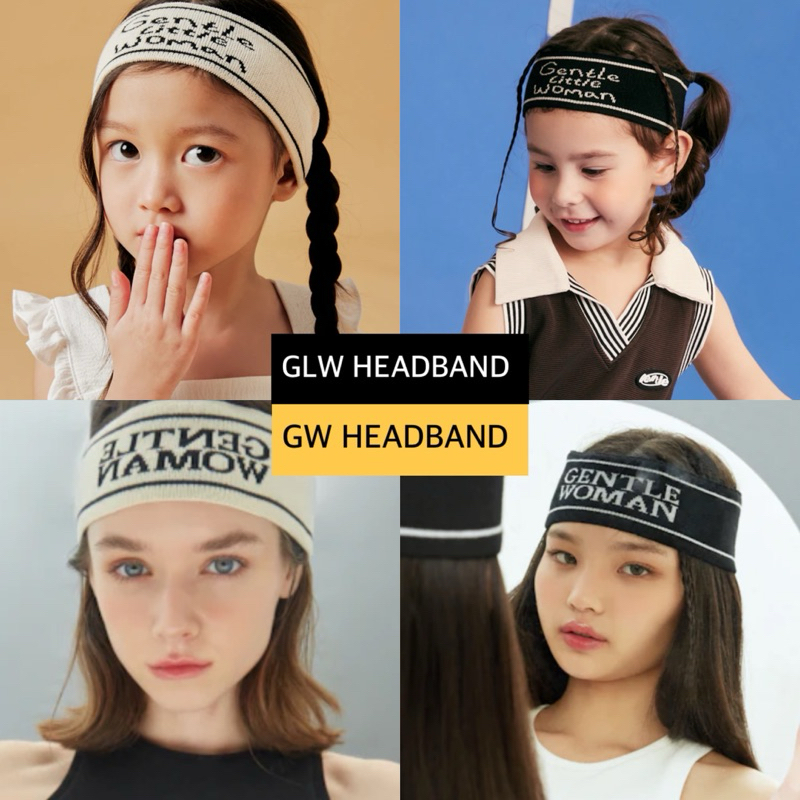 พร้อมส่ง GW HEADBAND : BLACK,CREAM แท้ 100%