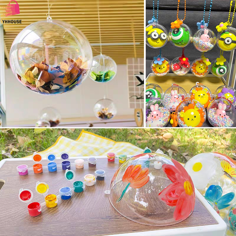 บอลกลมใส บอลใส่เงิน บอลใส่ตุ๊กตา บอลใส่ของขวัญ บอลเซอร์ไพรส์ DIY สําหรับตกแต่งคริสต์มาส ของขวัญ