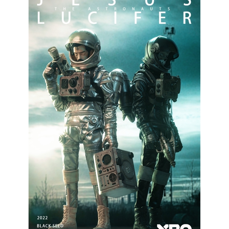 WeArtDoing x XBC LIGHT MESSENGER JESUS // BLACK SEED LUCIFER Action Figure **พร้อมส่ง**