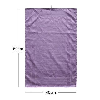 ผ้าเช็ดกระจก ผ้าเช็ดจาน เช็ดแก้ว พรีเมียม 40X60 เช็ดอุปกรณ์จานชามในบ้าน เช็ดไร้ฝุ่นผ้า สะอาดใส ไร้คราบป้องกันรอย