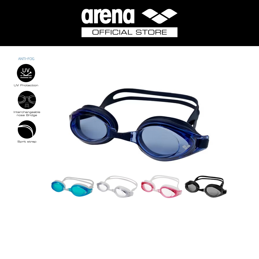 ARENA แว่นตาว่ายน้ำ แว่นตาดำน้ำ สำหรับฝึกซ้อม ป้องกันฝ้า AASVF45