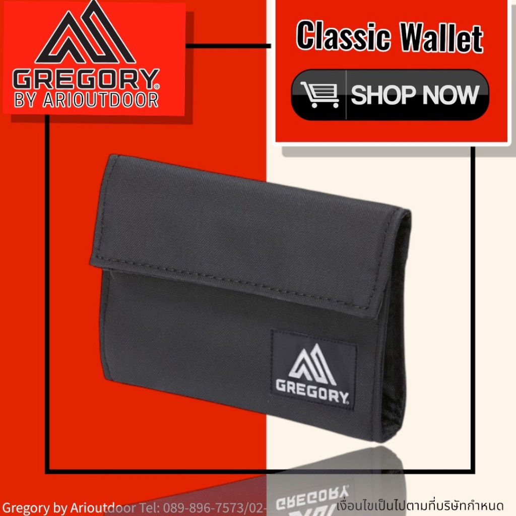 Gregory Classic Wallet กระเป๋าสตางค์