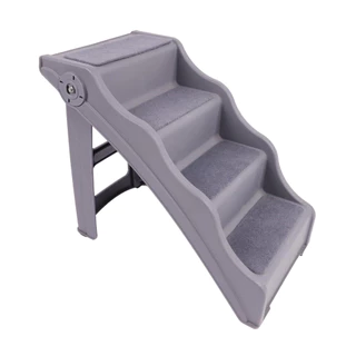 Kanimal Foldable Pet Steps บันไดสัตว์เลี้ยงพับได้ บันไดสุนัข สำหรับขึ้นเตียง โซฟา พับเก็บได้ ขนาด 41.5 X 61 x 49.5 ซม.