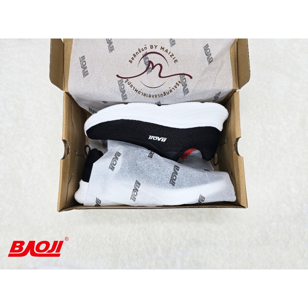 **BAOJI** [ลิขสิทธิ์แท้ ตัวแทนขายเอง](BJW-1075) รองเท้าผ้าลำลอง ยืนนานๆเดินนานๆ เบามาก*ผู้หญิง* ส้นสูง 3.5 ซม.(By SECEN)