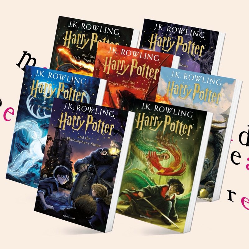 Harry Potter (BOOK 1-7) by J.K. Rowling (หนังสือภาษาอังกฤษ)