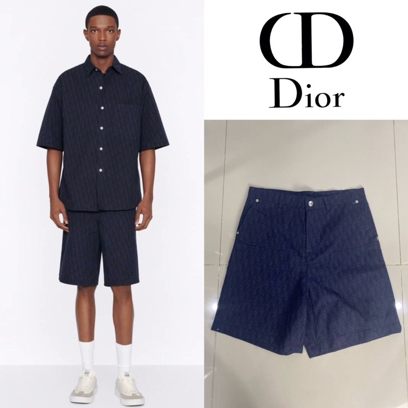 กางเกงขาสั้น Christian Dior Monogram Short Pants