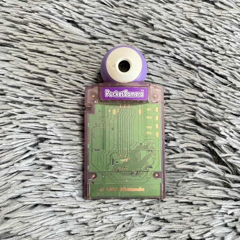 กล้องถ่ายรูปแท้ Nintendo GameBoy Pocket Camera  สี Clear Purple สภาพสวยเปิดติดง่ายใช้งานปกติ