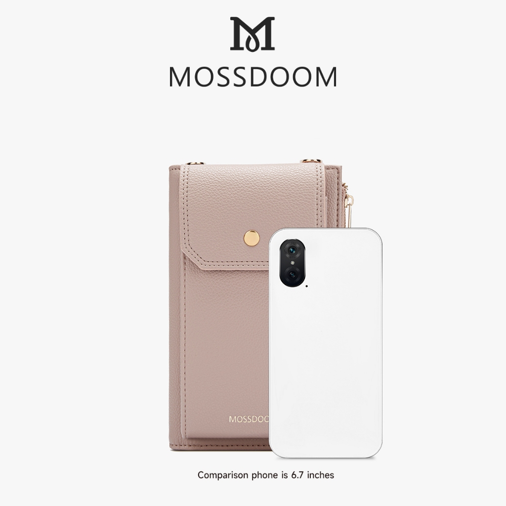MOSSDOOM Mini Phone Bag กระเป๋าใส่โทรศัพท์มือถือ อเนกประสงค์ เรียบง่าย