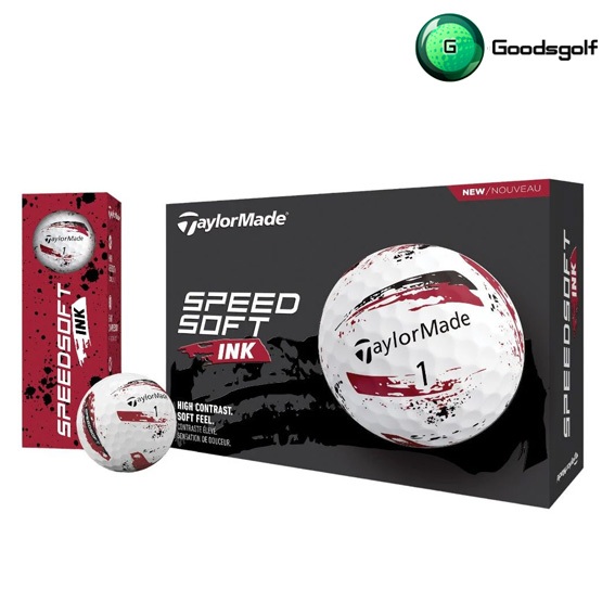 ลูกกอล์ฟ TaylorMade SpeedSoft New 2024! (ซื้อ 2 แถม 1)