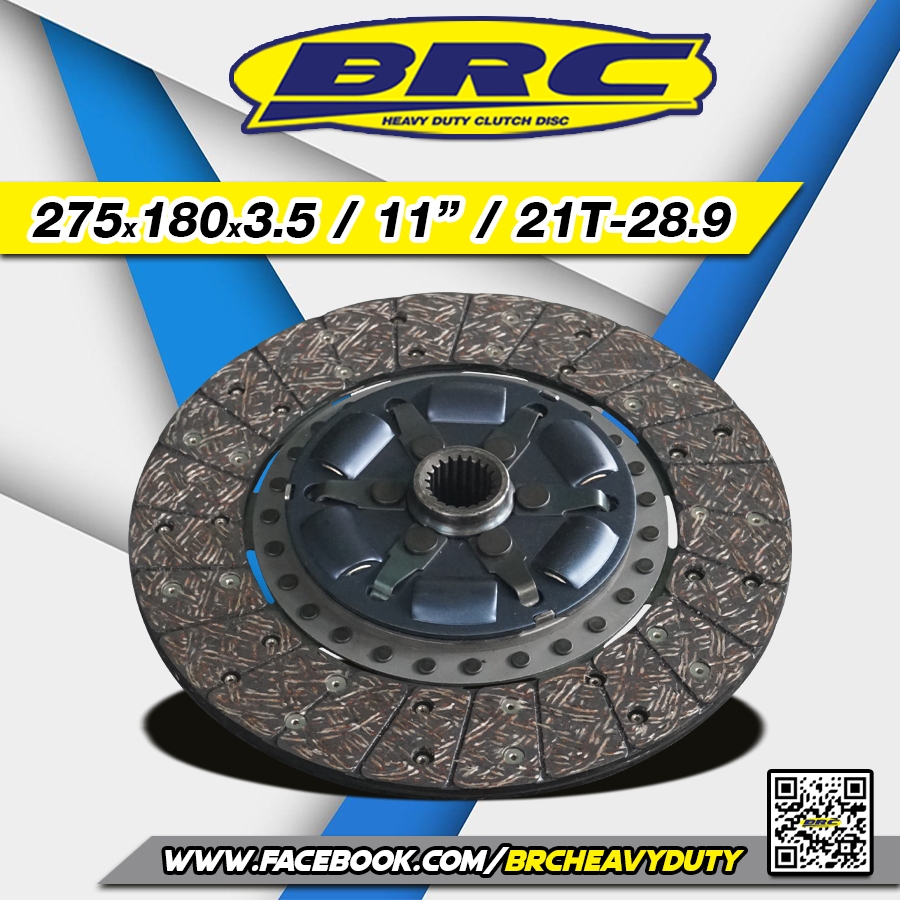 BRC clutch จานคลัทช์รถบรรทุก NKP 110HP