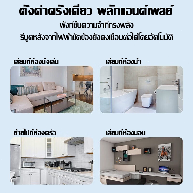 🔥สัญญาณอ่อนที่ไหน ก็เสียบปลั๊กตรงนั้น🔥Wifi Repeater 6เสาอากาศขยาย ขจัดจุดบอดของเครือข่าย 1200Mbps 5Ghz ตัวขยายสัญญาณ