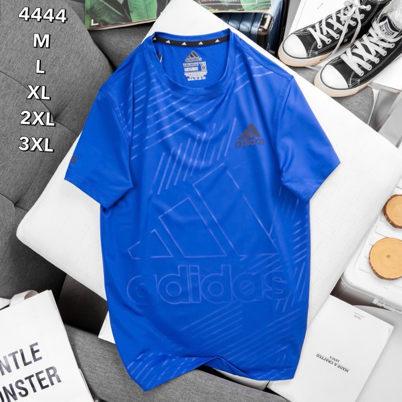 เสือกีฬาผู้ชาย คอกลมแขนสั้น ผ้าลื่นนิ่ม T shirt B4