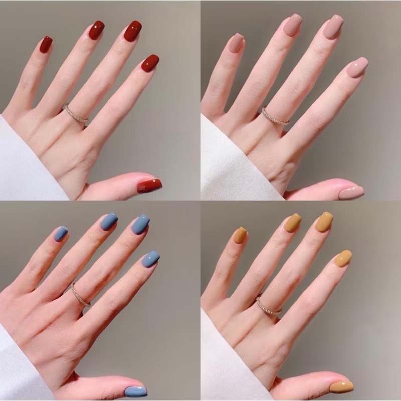 Rada Nail รวมสีคลาสสิค เนื้อสีเงาดั่งเจล (ไม่ต้องอบ) แห้งไว กลิ่นไม่ฉุน เล็บไม่เหลือง