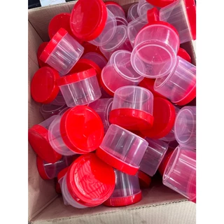 กระปุกฝาแดง ขนาด 500ml ครึ่งกิโล (12,60 ใบ) กระปุกกะปิ