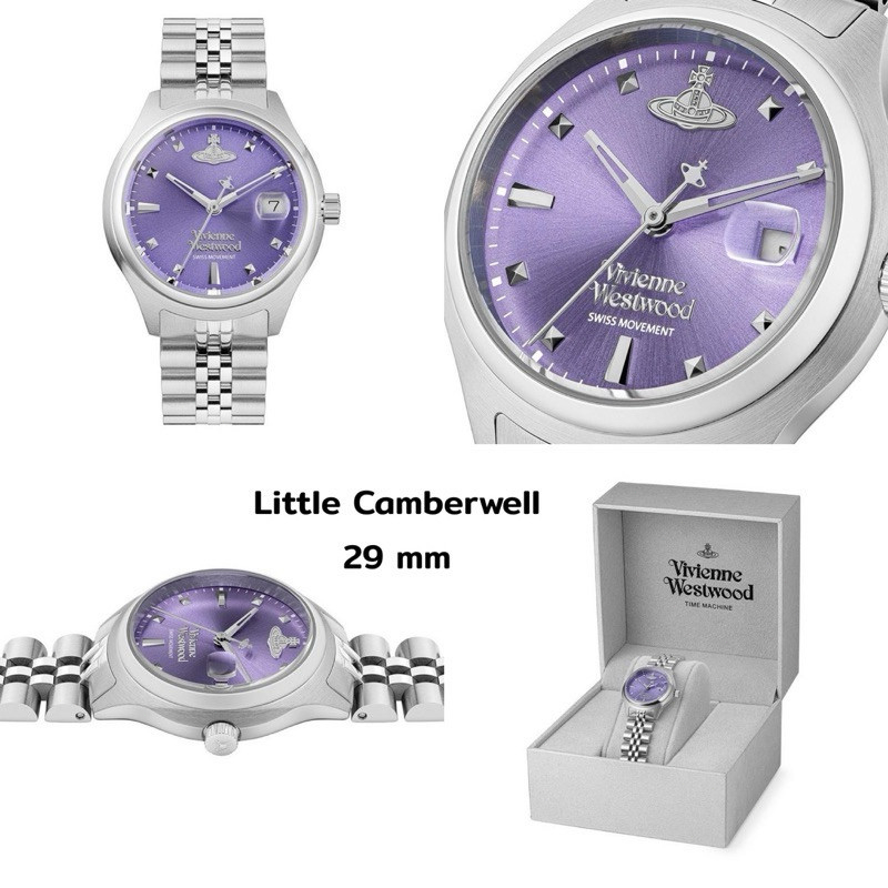 พร้อมส่ง Vivienne Westwood Little Camberwell 29mm  VV311LBLSL  VV311SLSG  VV311PPSL