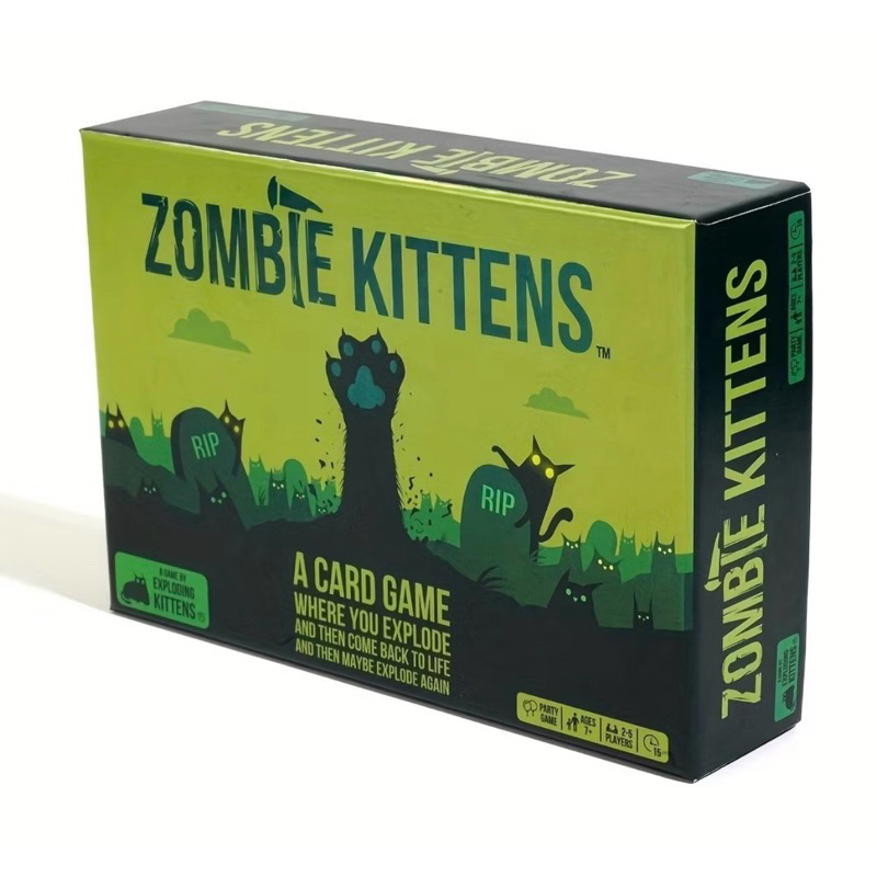 ”Zombie Kittens Board Game” เกมยอดฮิตแมวระเบิด