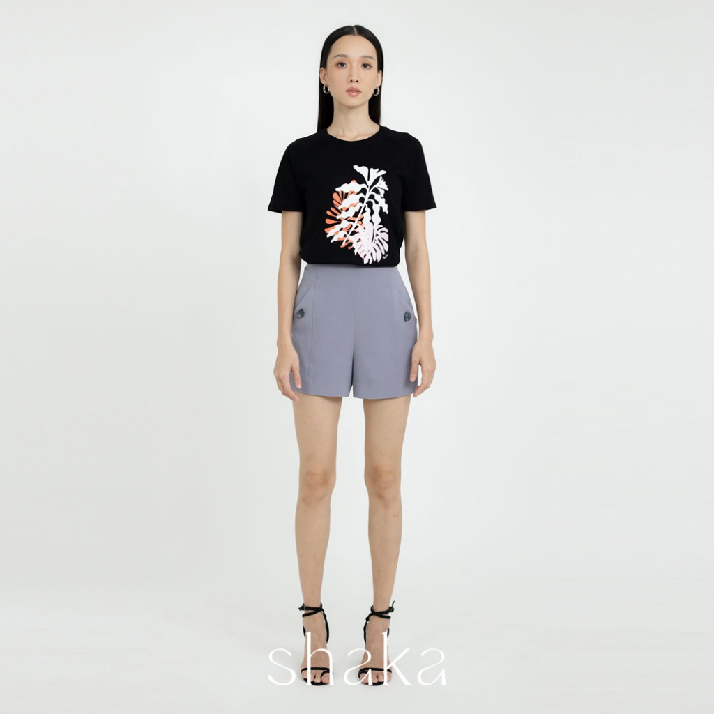 Shaka AW21 Wide Shorts กางเกงขาสั้น PN-A210806