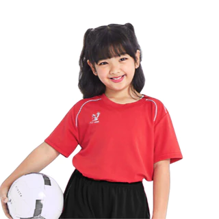 เสื้อกีฬา เด็ก ผู้ใหญ่ คอกลม FlyHawk หญิงชาย เสื้อวอร์มพละ sport wear for kids & adult