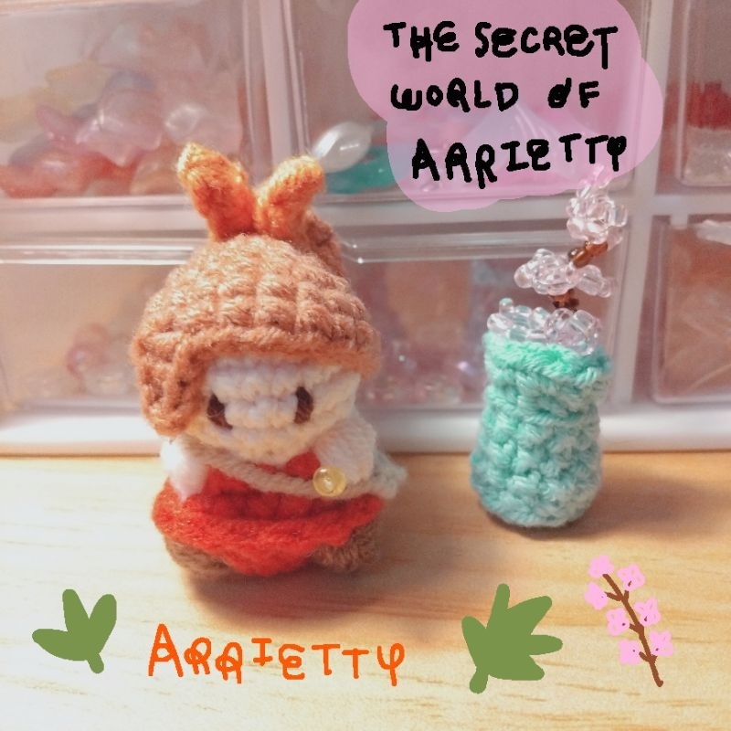 characters series พวงกุญแจคนตัวจิ๋ว Arrietty