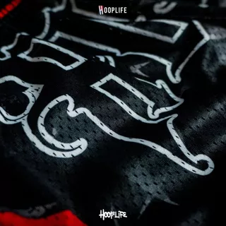 กางเกงขาสั้น กางเกงแฟชั่นเนวสตรีท HoopLife ” God Speed ” Mesh Shorts