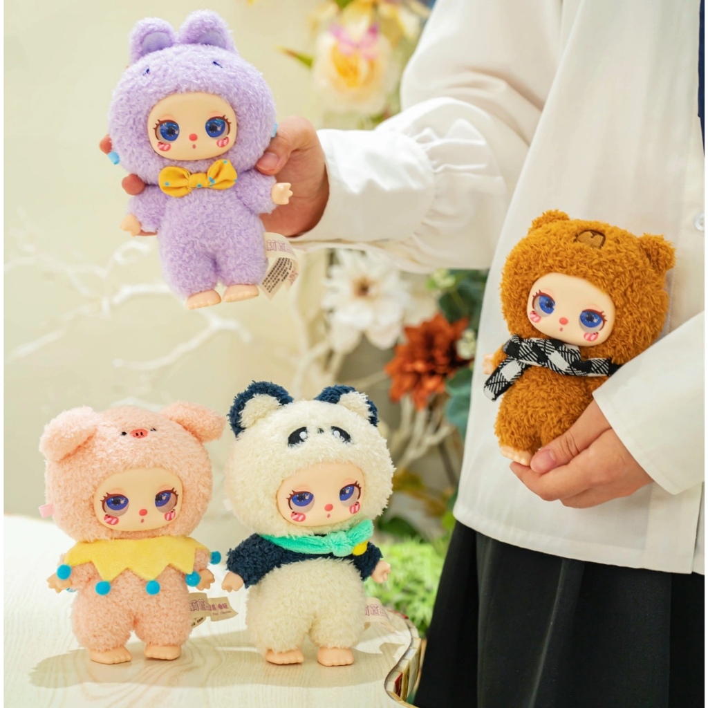 พร้อมส่ง พวงกุญแจตุ๊กตา (เลือกตัว) 🏷️โค้ดแฟชั่น ลด 30%  &🏷️โค้ดคุ้ม ลด 20-25%Liila Cat Zoo V2🐯พร้อมส