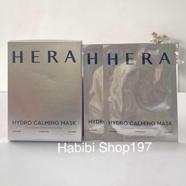 HERA Hydro Calming Mask 23 มล. 1 แผ่น มาร์คเติมน้ำให้ผิว