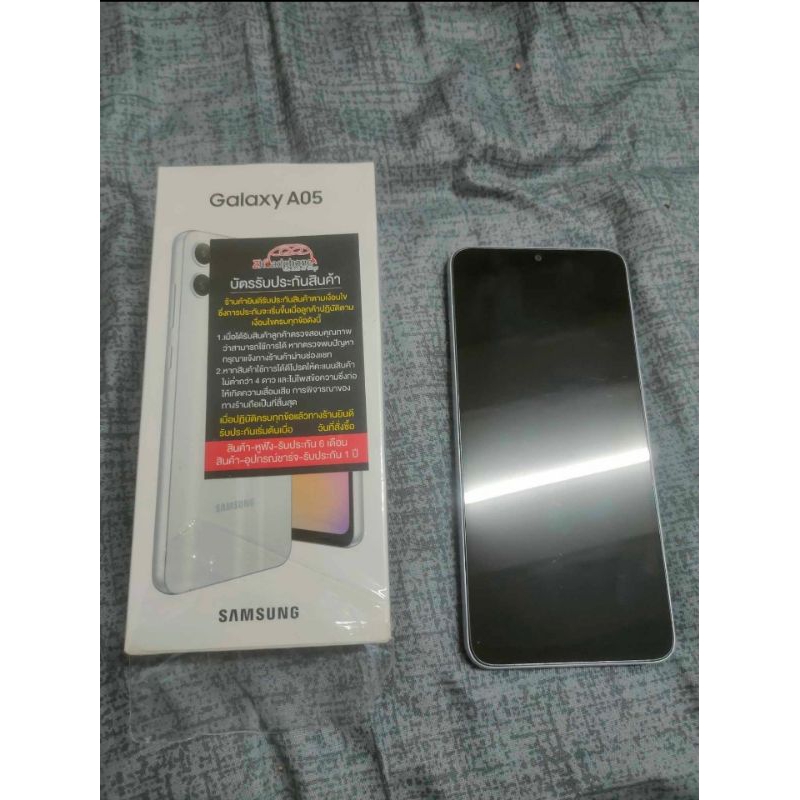 samsung A05 4/128 มือสอง สเปคสุดคุ้ม สภาพเหมือนใหม่ ประกันเหลือๆ