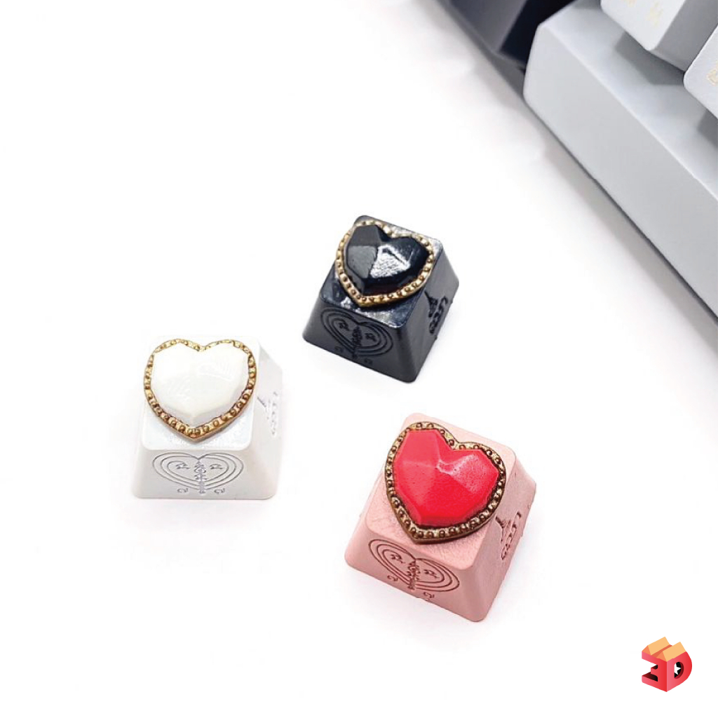 คีย์แคปยันต์นะอกแตก พร้อมส่ง Keycap ปุ่มกดคีย์บอร์ด เมตตา มหานิยม มหาสเน่ห์