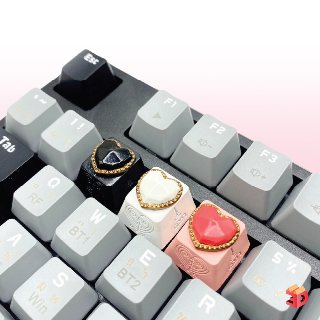 คีย์แคปยันต์นะอกแตก พร้อมส่ง Keycap ปุ่มกดคีย์บอร์ด เมตตา มหานิยม มหาสเน่ห์