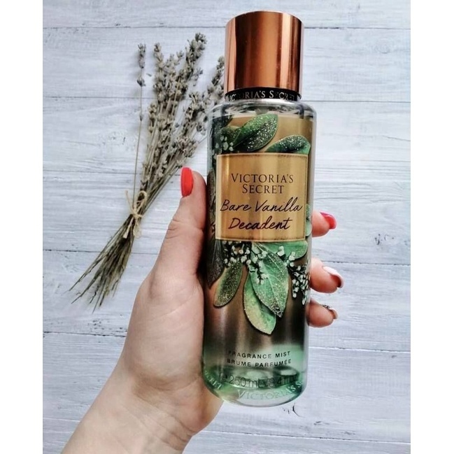 วิคตอเรียซีเคร็ท น้ำหอม กลิ่น Bare Vanilla Decadent 250มล.