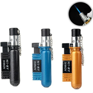 ไฟฟู่แบบ 1หัว ไฟสีฟ้า  หัวพ่นไฟ หัวพ่นแก๊ส อุปกรณ์จุดไฟ  เติ…