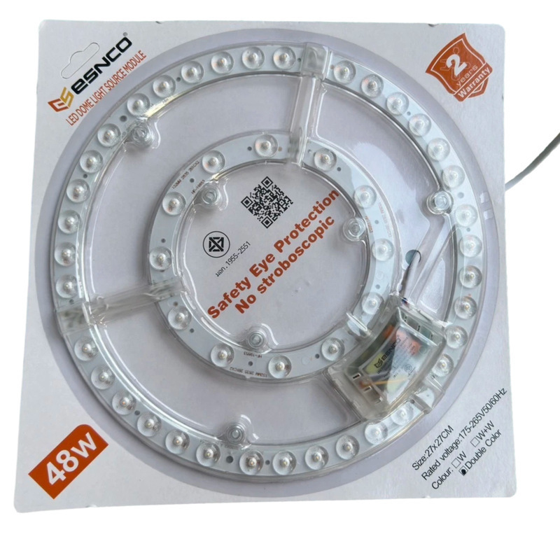 แผงไฟแม่เหล็ก LED CIRCLE MODULE ขนาด 48 วัตต์ esnco แสงขาว