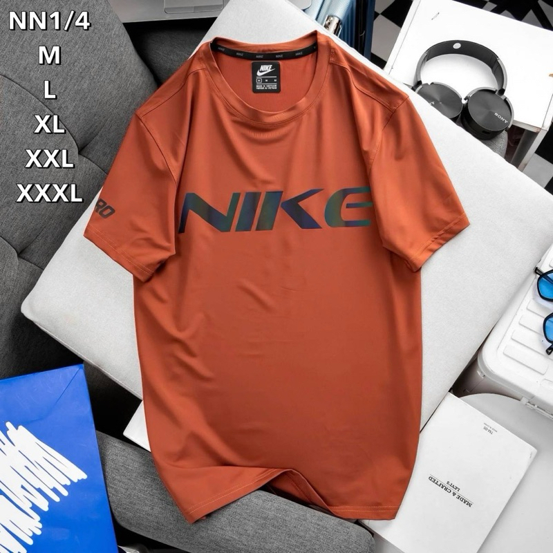 เสือกีฬาผู้ชาย คอกลมแขนสั้น ผ้าลื่นนิ่ม T shirt A03