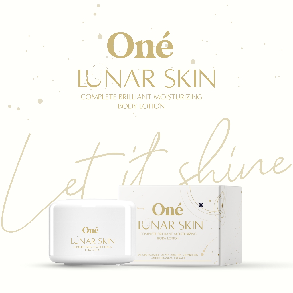 โอเน่ ลูนาร์ สกิน คอมพลีท บริลเลี้ยนท์ มอยซ์เจอไรซิ่ง บอดี้ โลชั่น 5%Niacinamide ผิวไบรท์ ชุ่มชื้น ลดริ้วรอย ลดการอักเสบ