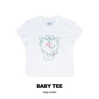 resign studio - babytee ลาย miku cat