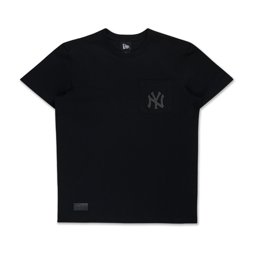 New Era เสื้อยืดแขนสั้นรุ่น New York Yankees New Era Dark 90s Black Short Sleeve T-Shirt