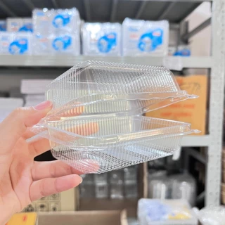พร้อมส่ง✅🚚⭐ กล่องใส Benly BL-103A ฝาล็อค แพ็ค 100 ชิ้น ขนาด 300ml. พลาสติกใส ใส่เบเกอรี่ ขนมเค้ก อาหาร กล้วยตาก ลูกชุบ
