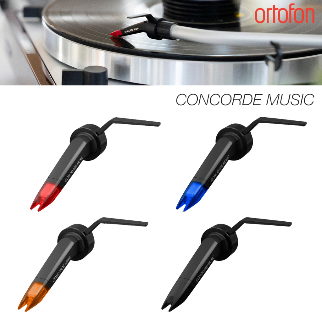 Ortofon ชุดหัวเข็ม Concorde Music รุ่น Red , Blue , Bronze , Black Cartridge เครื่องเล่นแผ่นเสียง