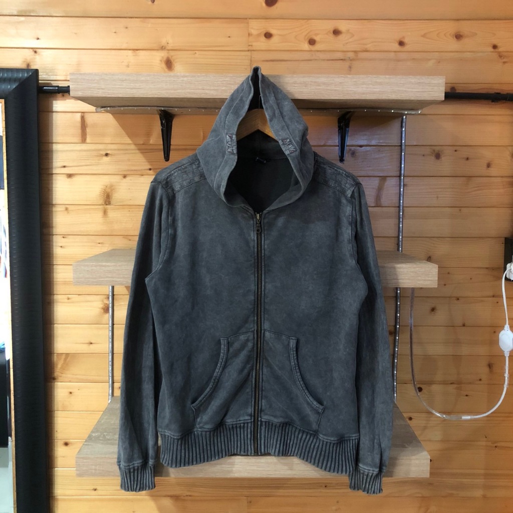 kearney house zip up washed black If6Was9 LGB style hoodie