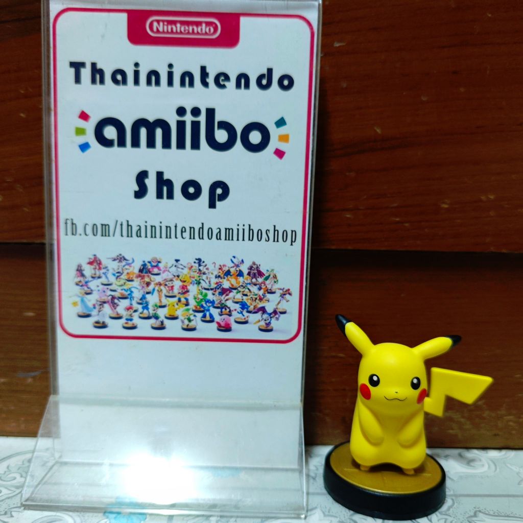 (ใช้โค้ดคุ้มได้) amiibo Pikachu (Super Smash Bros.) Pokemon Series มือสอง