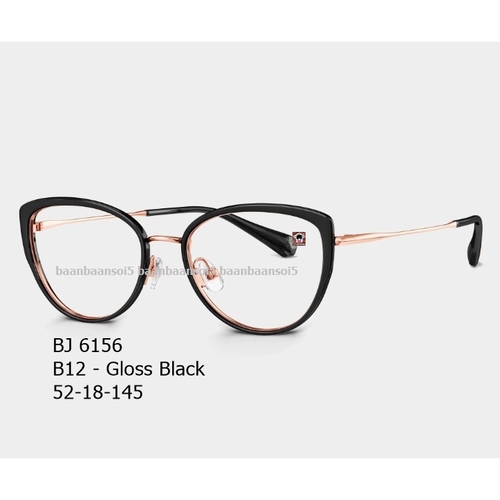 * โค้ด ลดเยอะ จัดส่งด่วน แจ้งได้ครับ* BOLON BJ6156 Prague - FW24  Eyewear โบลอน กรอบแว่นสายตาสั้นกรอ