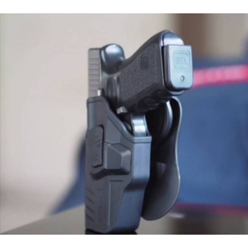ซองปืuพกนอก Glock19 (Gen1-5)​/G19x/G45 ปลดนิ้วชี้ Cytac ราคา ถูกที่สุด ดีลบีเคเค แกลเลอรีภาพที่ 8